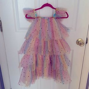 Lola and the Boys girls size 8 fancy dress